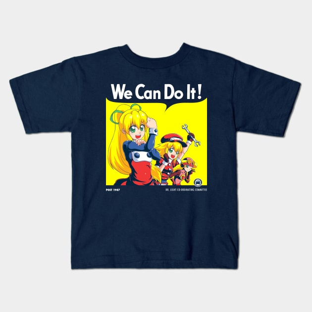 Dr. Light Co-Ordinating Commitee Kids T-Shirt by CoinboxTees